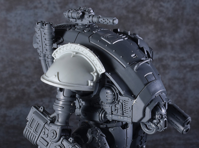 Plain - Iron Wolf Squire Knight Pauldron