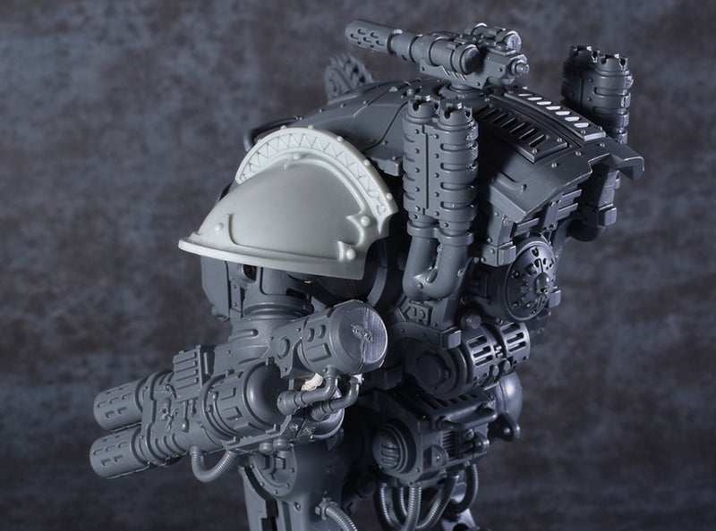 Plain - Iron Wolf Squire Knight Pauldron