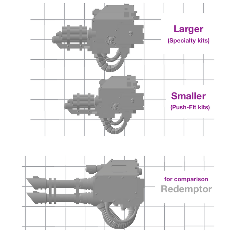 Base - Mortis Dread: PlazCannon (Right)