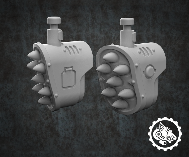 Quester Knight: Streamline Missile Pods (L&R)