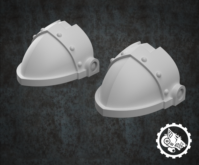 Custodian Knight - 2x Toe Guards