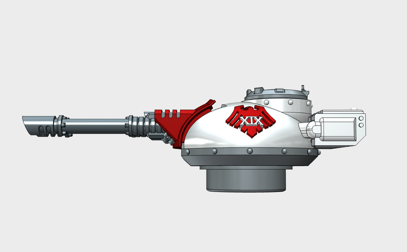 Raven XIX : Phobos Battle Tank Turret Set