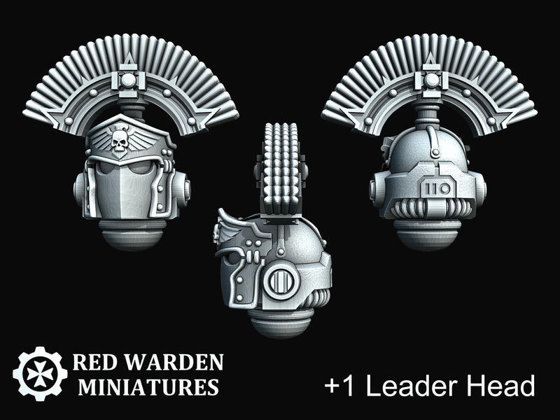 11x RW Roman Helmets - Command Squad Set