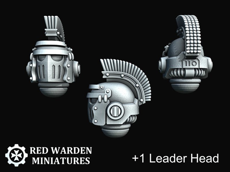 11x RW Roman Helmets - Tactical Squad Set