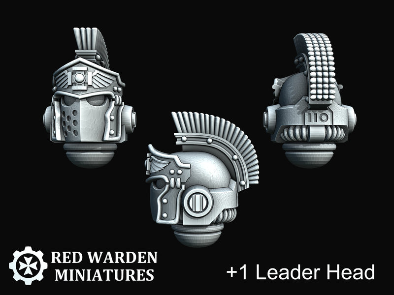 11x RW Roman Helmets - Veteran Squad Set