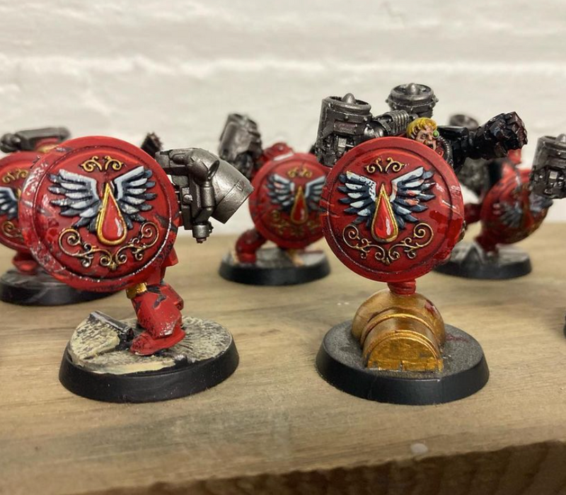 Emperor's Third - Round Power Shields (L&R)
