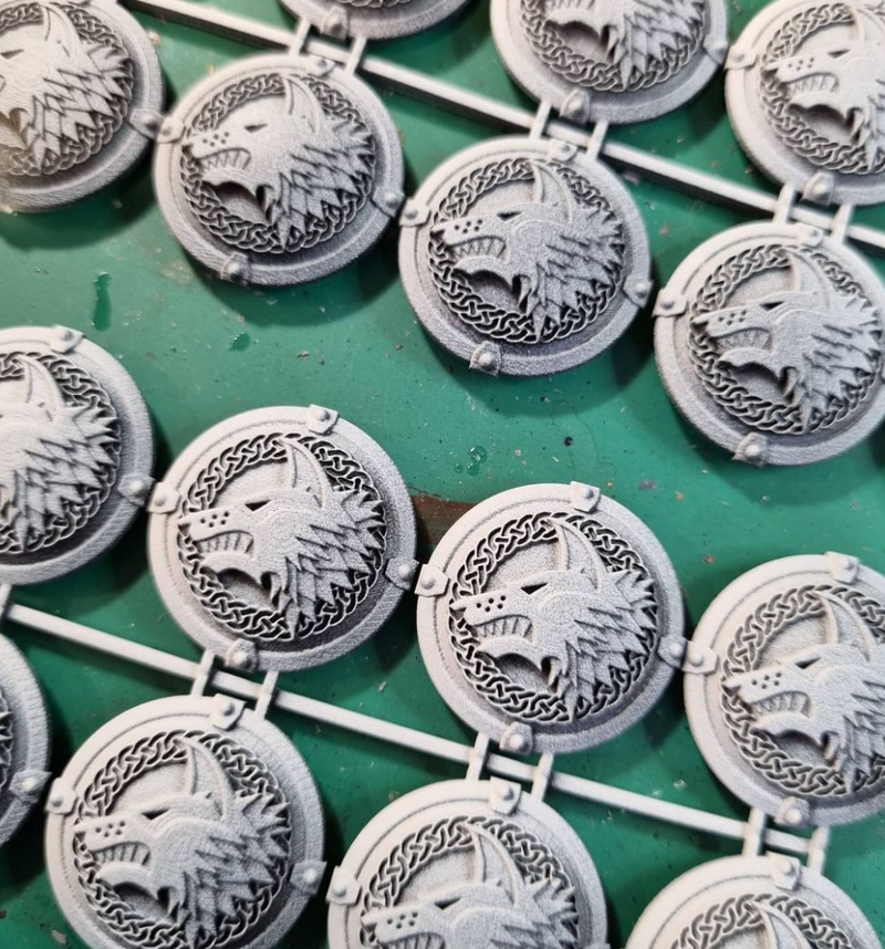 Braided Ring - Round Power Shields (L&R)