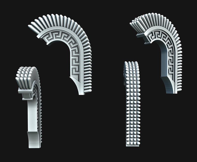 RW Corinthian - Helm Crest Add-ons