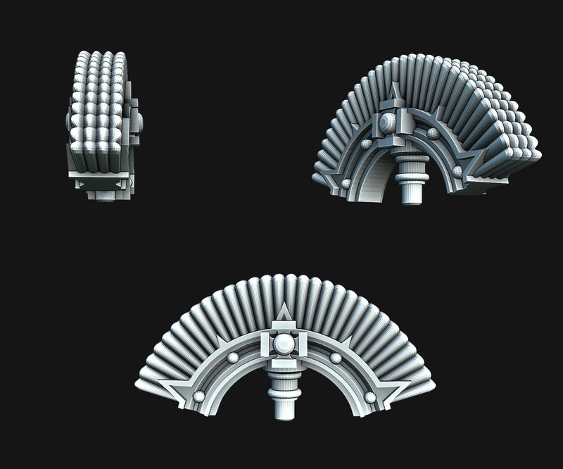 4x RW Greek - Side Crest Add-ons