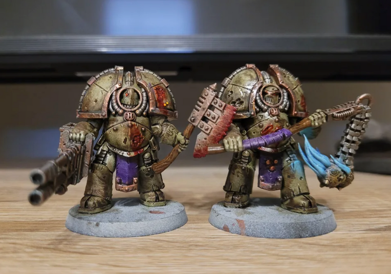 5x Blighted Saturnus Terminator Squad