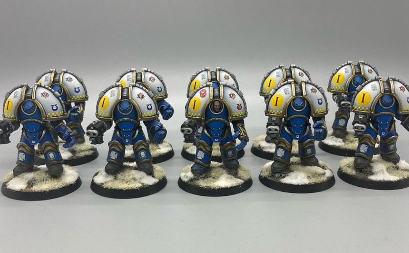 5x Saturnus Terminator Mk:1 Crusader Squad