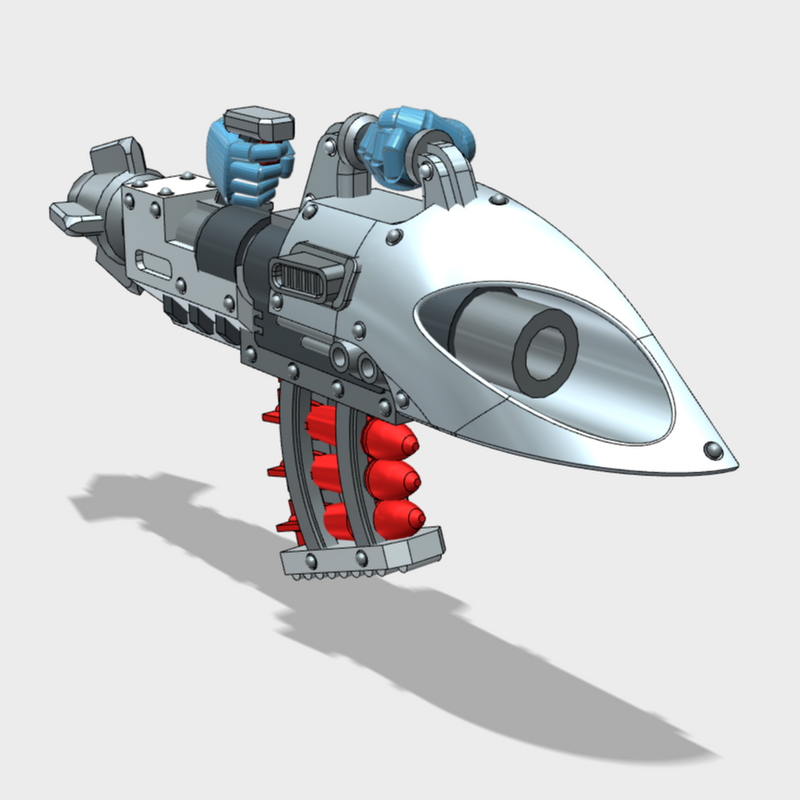 Underslung Deathweaver Missile Launcher