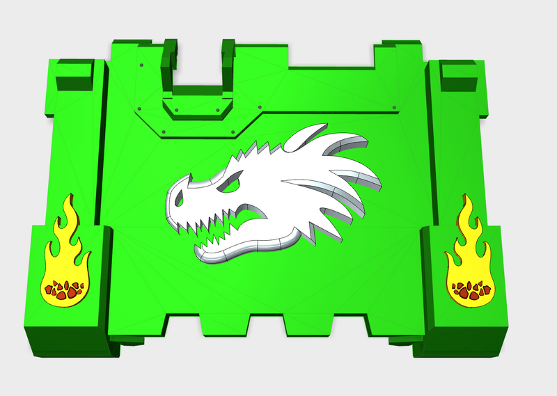 Dragon Head : Impala Front Plate 1