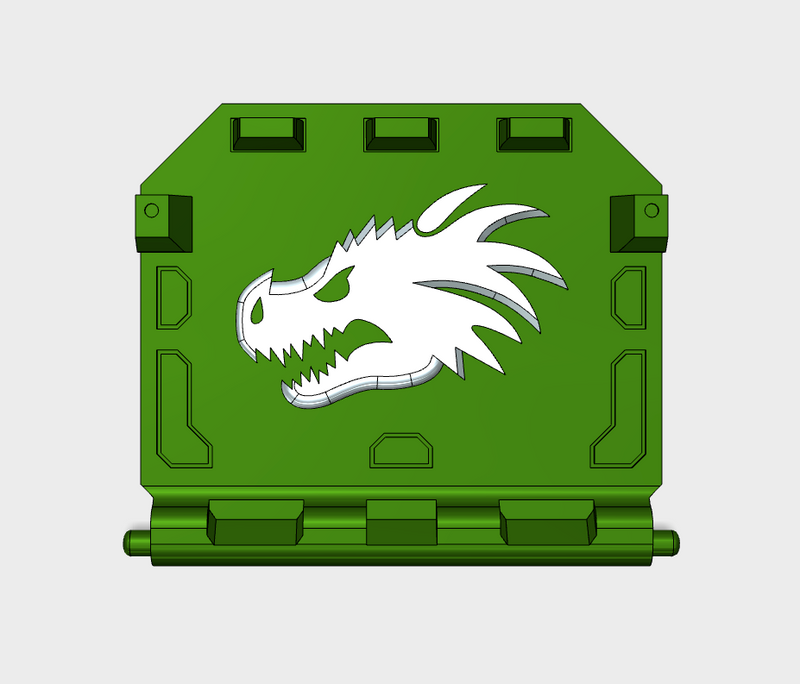 Dragon Heads : Full Rhinoback Impala Kit 4