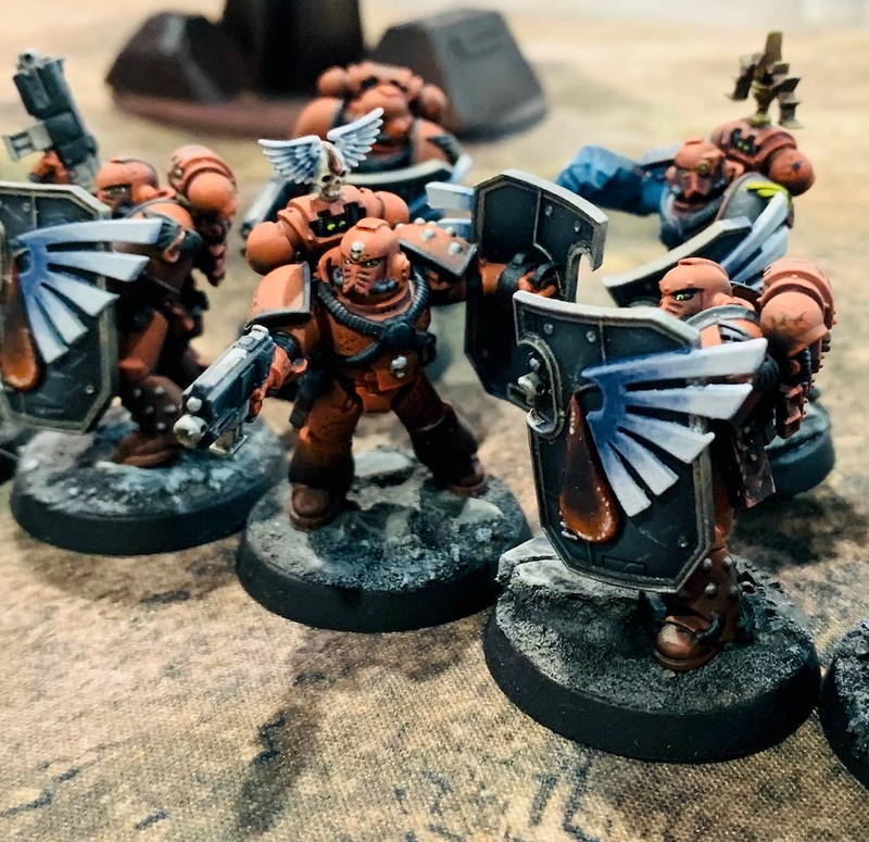 Blood Wing Elite - Marine Boarding Shields