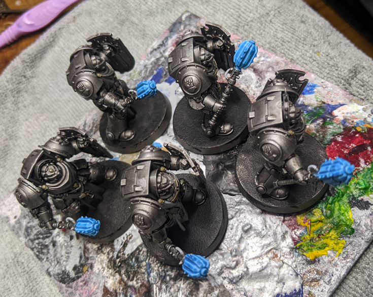 10x Kings Fist - T:10b Indomitus Prime Pads