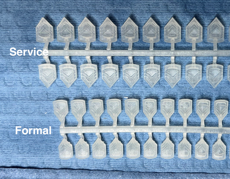 30x USMC Formal - Shoulder Shield Ranks