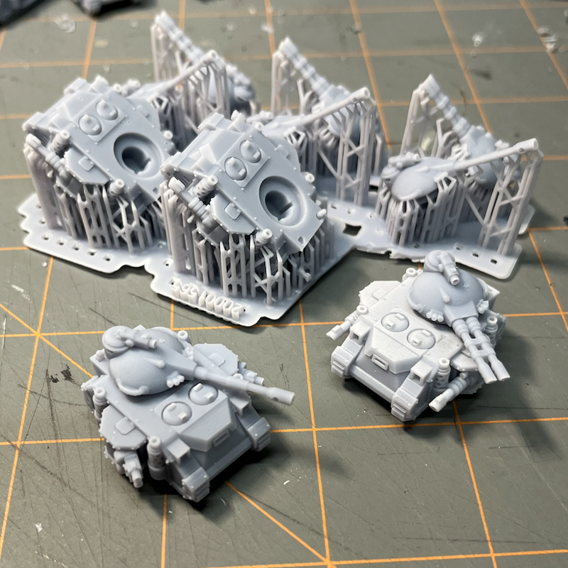 Epic-Scale : Mk1 Wolverine Battle Tank