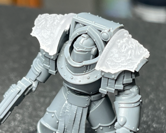 6x Hydra Legion - 3rd Ed. Cataphractii Voidscale Shoulders