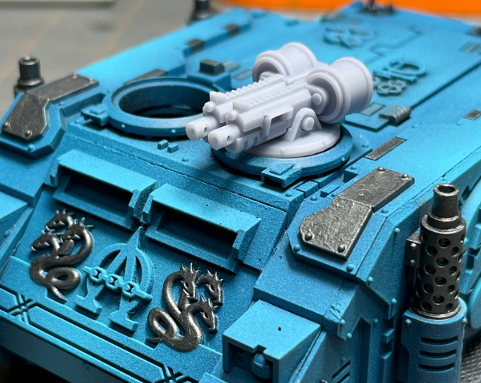 D1 : Twin Rapfire Pintle Turret