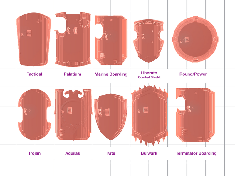 Blood Wing - Aquilas Tower Shields (L/R)