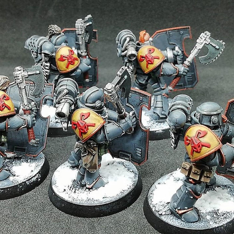 10x Blood Templars - G:4a Shoulder Pads