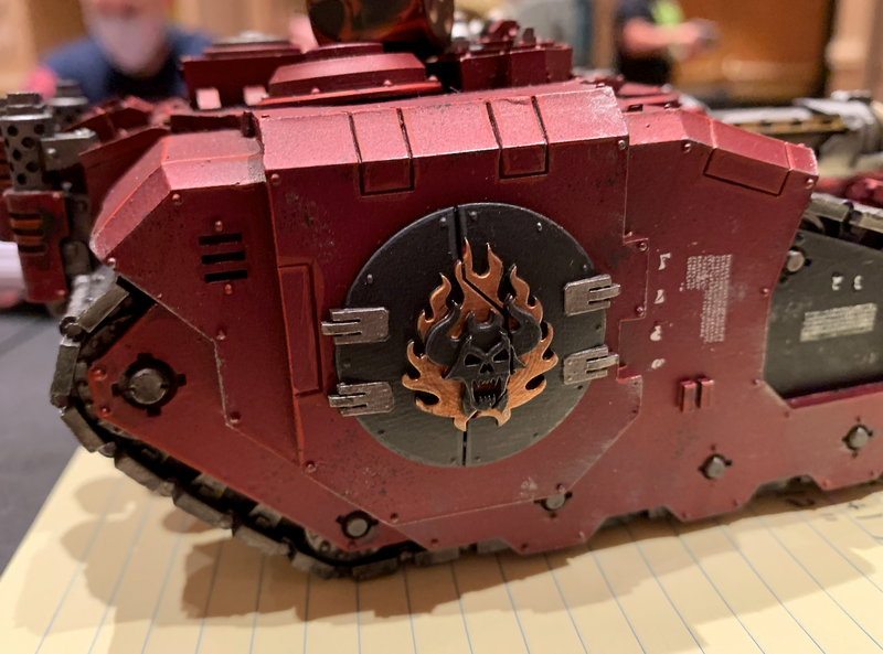 Ultra Legion - Sicaran Side Hatches