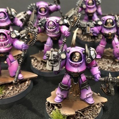 5x Emperors Legion - T:3a Tartaros Shoulder Sets