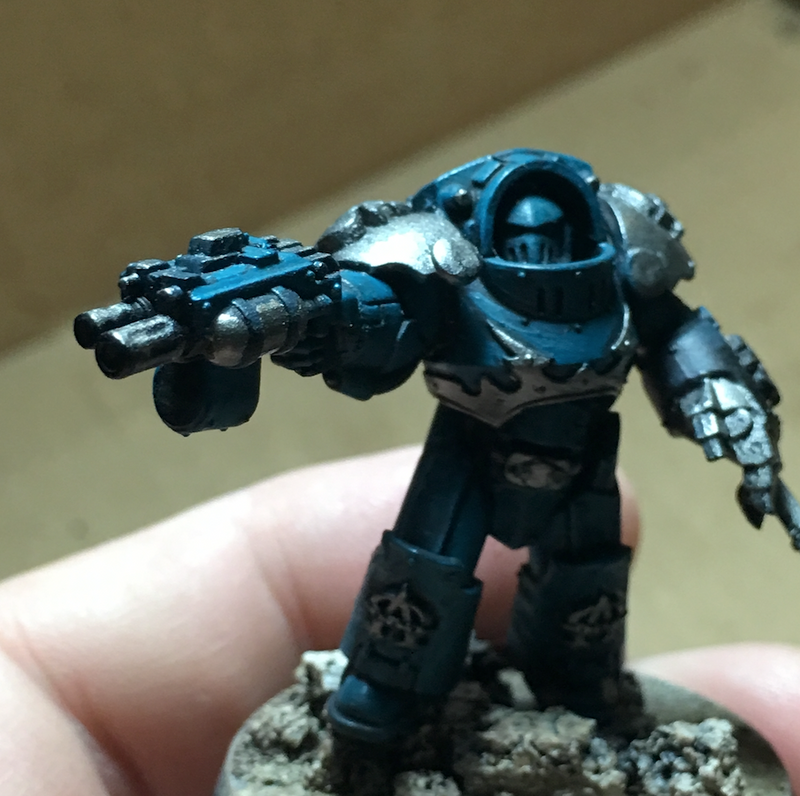 5x Ultra Legion Elite - T:3b Tartaros Shoulder Set