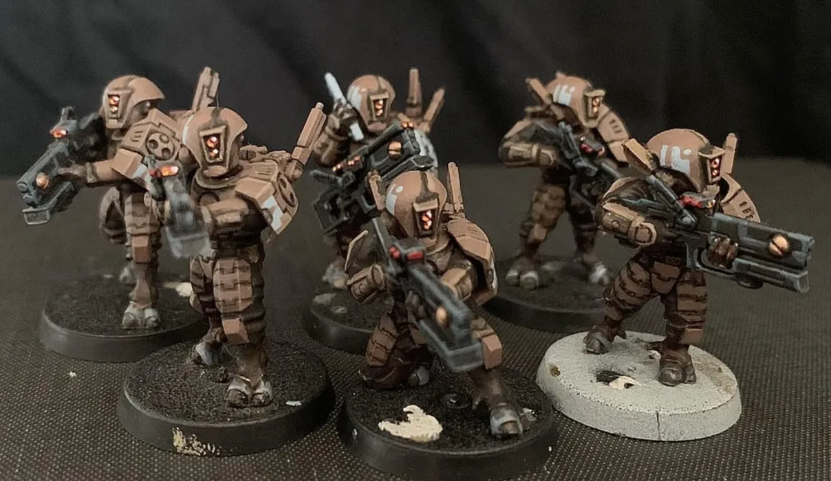 12x Tau Traitor : S-2 Tau Infantry Shoulder