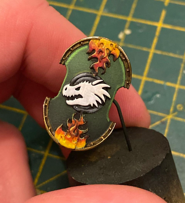 Dragon Head - Trojan Power Shields (L&R)