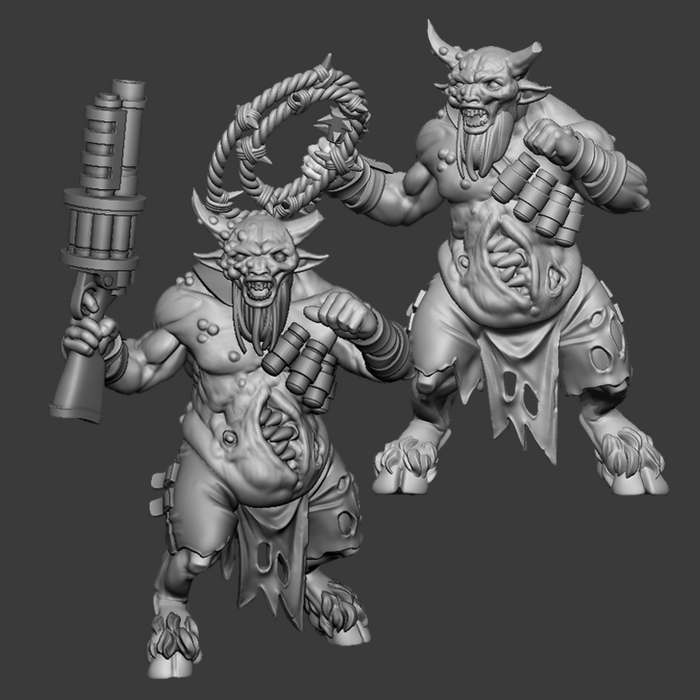 10x Plague-Herd Beastmen (OG) Multi-part Kit