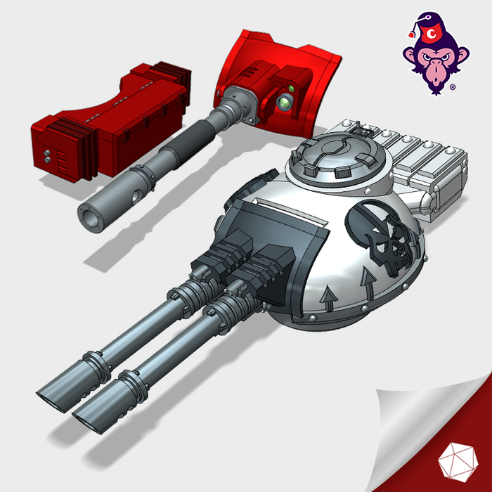 Scions of Malice : Phobos Tank Turret Set (OG)