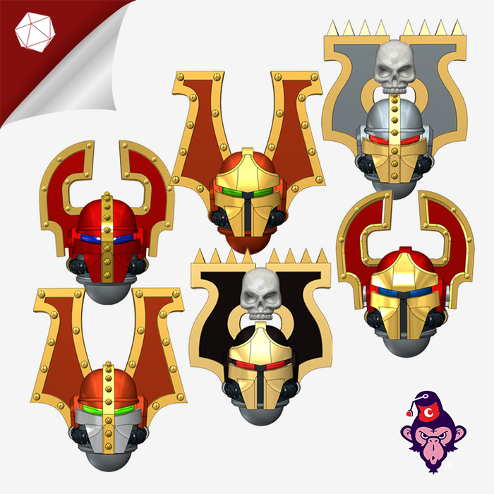 10x Wrecker Legion : Mixed Helm Set 1 (OG)