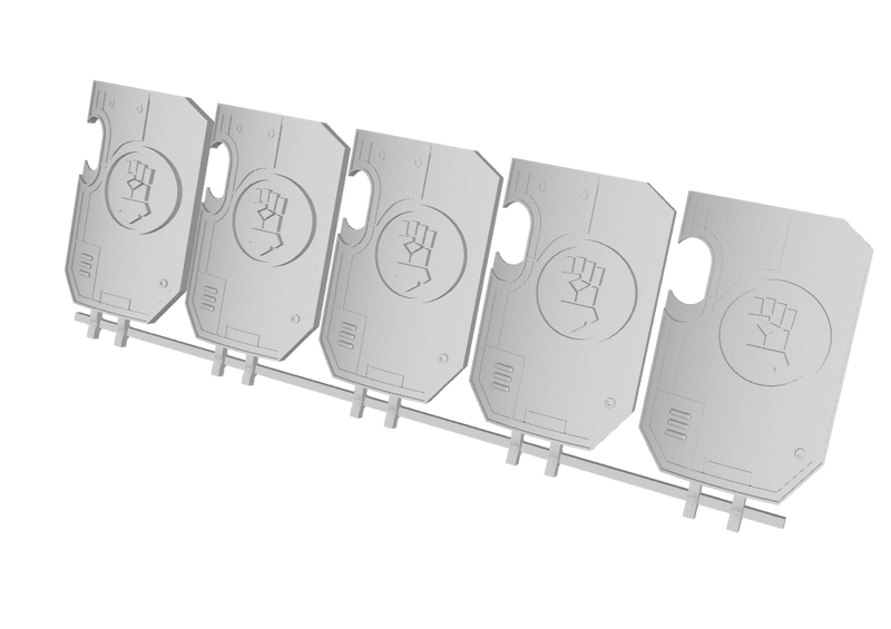 Kings Fist 2 - Marine Boarding Shields