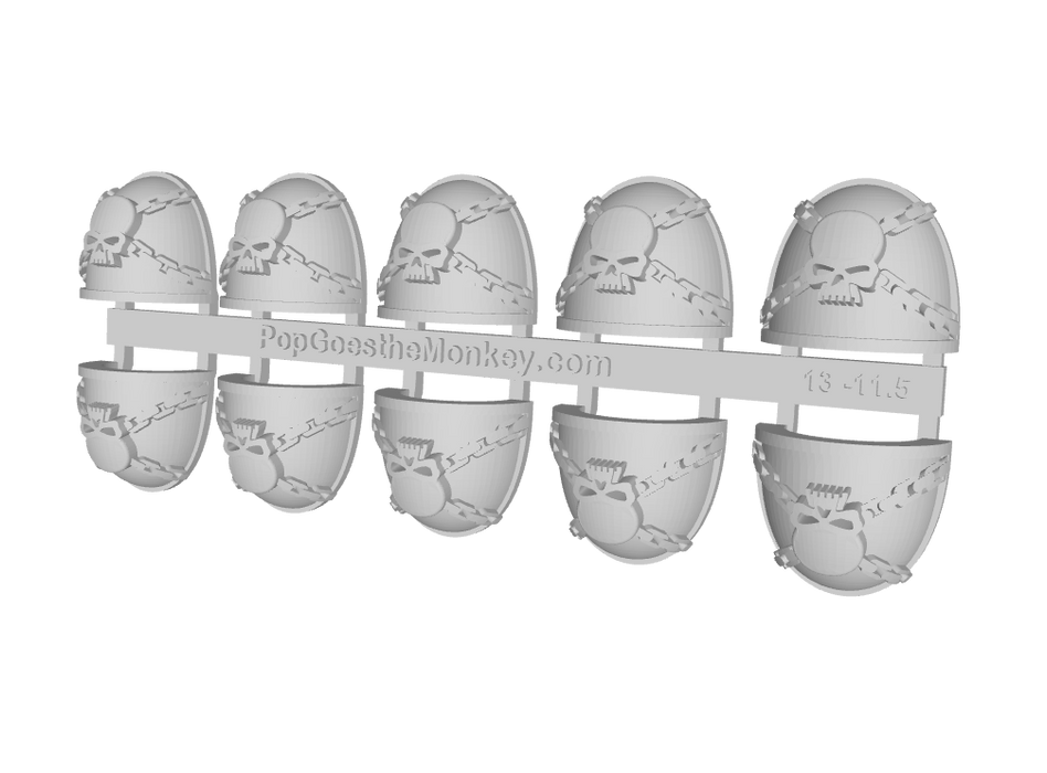 10x Rift Castellans - G:4a Shoulder Pads