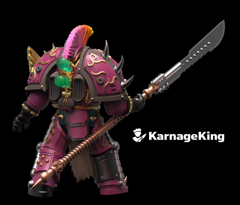 5x Hell Raiser Terminators: Flensing Squad