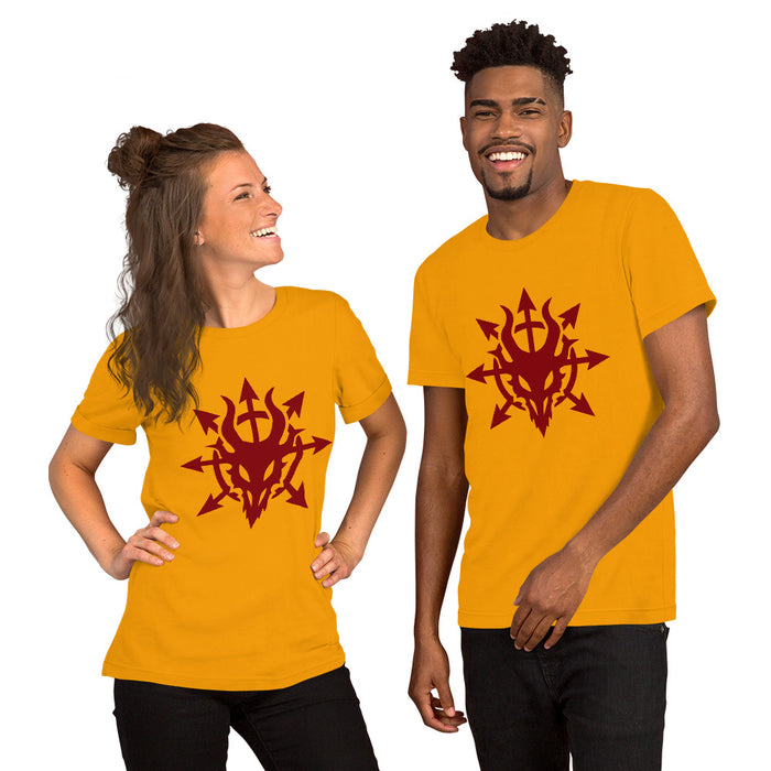 Red Devil Dragons : Unisex 3001 T-Shirt