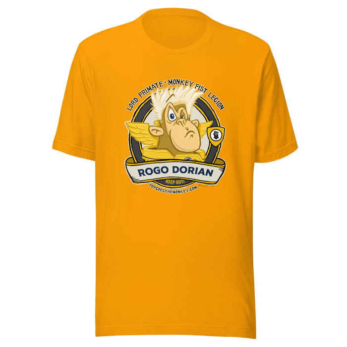 Rogo Dorian - Hero of the Chimperium T-Shirt