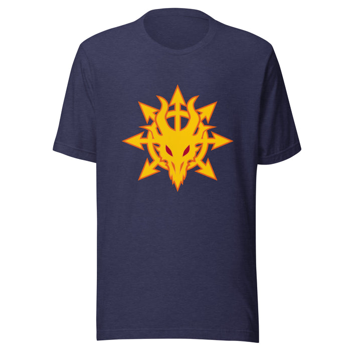 Gold Devil Dragons: Unisex 3001 T-Shirt