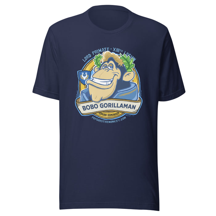 Bobo Gorillaman - Hero of the Chimperium T-Shirt