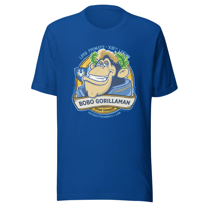 Bobo Gorillaman - Hero of the Chimperium T-Shirt
