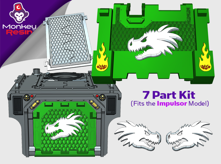 Dragon Heads : Full Rhinoback Impala Kit 2