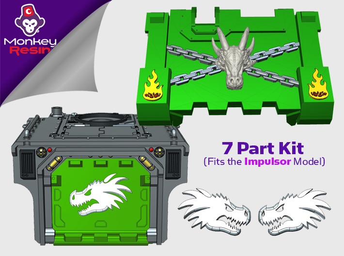 Dragon Heads : Full Rhinoback Impala Kit 3