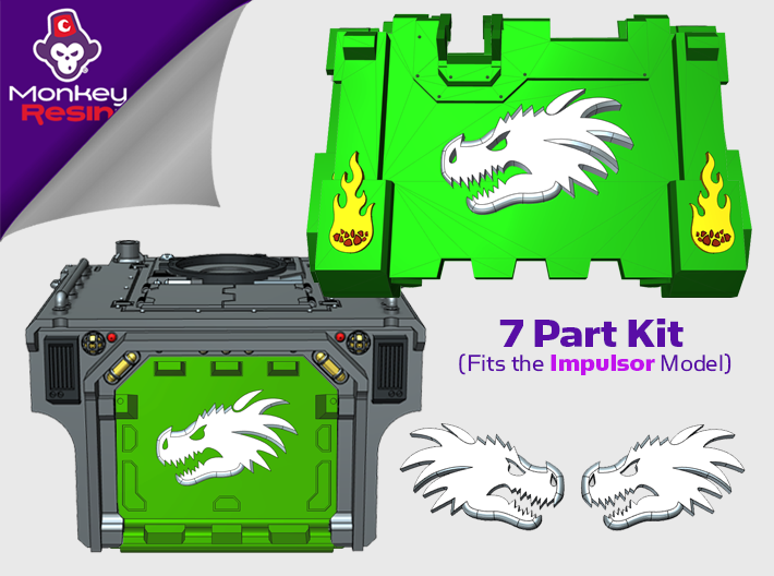 Dragon Heads : Full Rhinoback Impala Kit 4