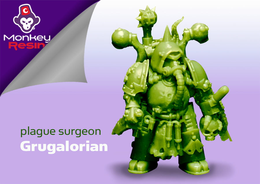 Full Character Kit: Plague Surgeon Grugalorian