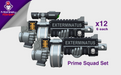 12x Xenos Hunters: Primefire XD1 Squad Set 3d printed