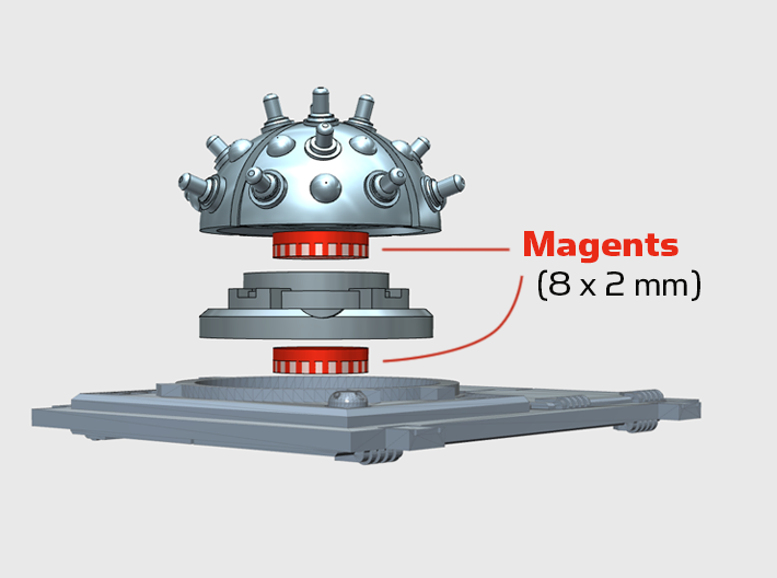 Impala Defensive System Mounting Kit (Magnet-Ready)