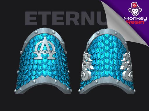 Hydra Legion : Eternus Shin Plate Set 3d printed