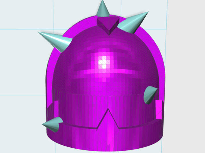 10x Unique - Warped Shoulder Pad 3d printed 1 of 10 unique shoulder pads